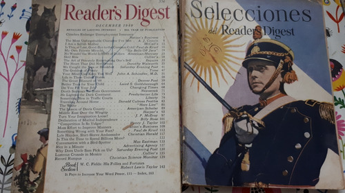 2 Antiguas Revistas Continente Selecciones 1949