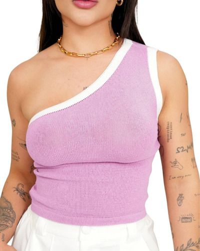 Cropped Top Feminina Colant 