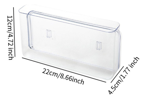 Estante Organizador De Pared Para 22 Cm X 4,5 Cm X 12 Cm