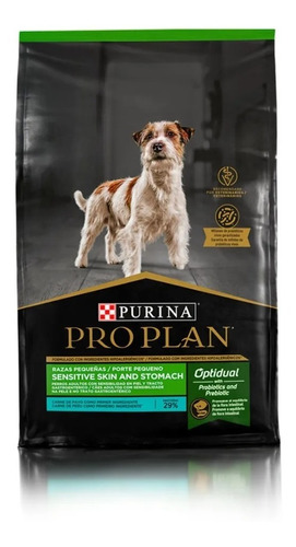 Proplan Sensitive Skin And Stomach Razas Pequeñas 3kgs