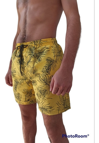 Traje De Baño Hombre Pantalones Cortos Bañador Short Playa