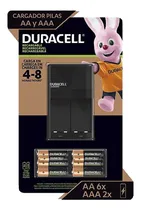 Comprar Cargador  Duracell Incluye 6 Pilas  Recargables  Aa Y 2 Aaa