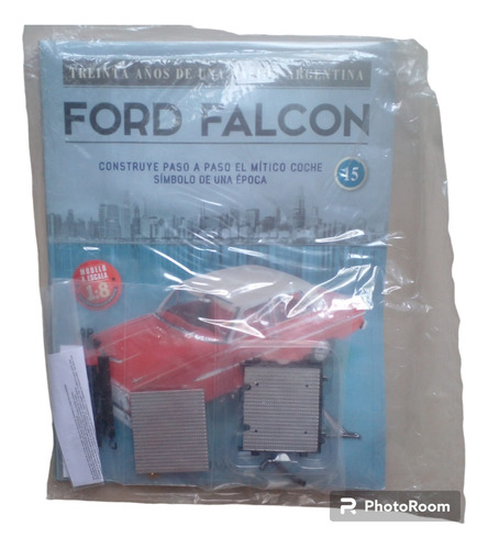 Fascículo + Pieza P/armar Ford Falcon N° 15. Nuevo.
