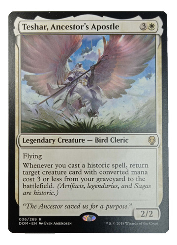 Carta Magic Teshar Ancestor's Apostle [dominaria] Mtg Bird