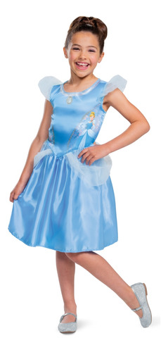 Disney Princesas Disfraz Cenicienta - Talla S/p (4-6x)