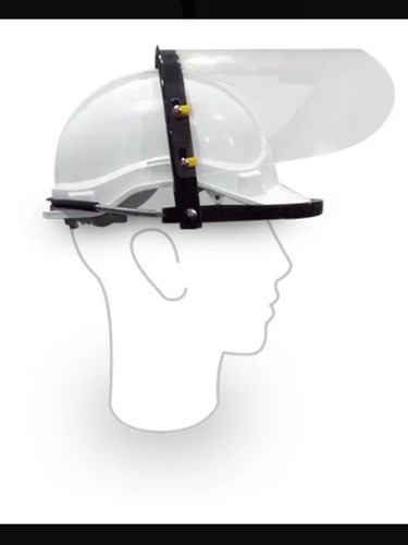 Imagen 1 de 2 de Pack Micas Para Protector Facial De Casco (10piezas)
