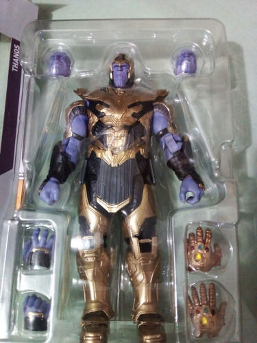 Avengers End Game- Thanos Y Set Takara Tony- Bandai Sh Figua