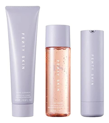 Set De Cuidado De La Piel Fenty Skin Start'r Con Total Clean