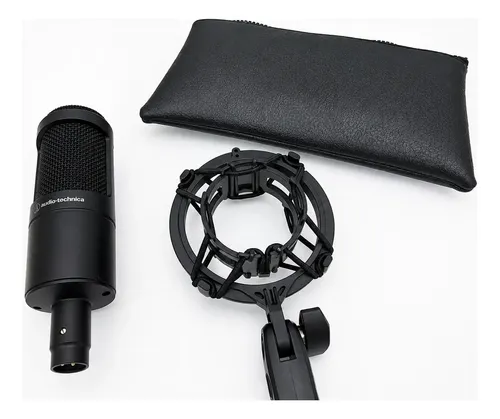 Microfone Audio-Technica AT2035 Condensador Cardioide cor preto
