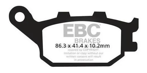 Pastillas Freno Ebc Suzuki Gsf 1200 K6/ak6 Naked Bandit