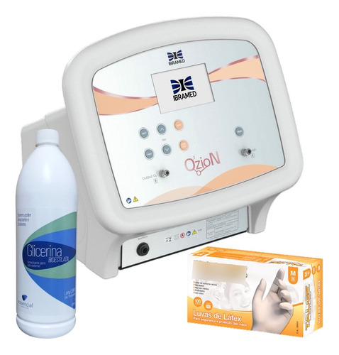 Aparelho De Ozonioterapia Ozion Bivolt + Agua Bidestilada