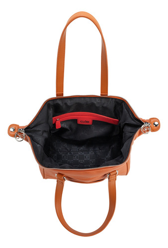 Bolsa Bowling Cloe Malgina I Mediano Color Naranja
