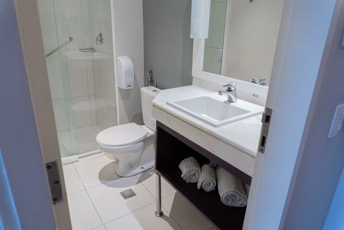 Imagem 9 de 15 de Flat Na Faria Lima 1 Suíte 29m² Na Melhor Rede De Hoteis! - Sf26147