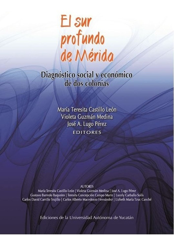 Sur Profundo De Mérida, El. Diagnostico Social Y Económico 