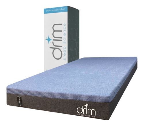 Colchón En Caja Drim Ein2tein, Espuma Memory Foam, King Size