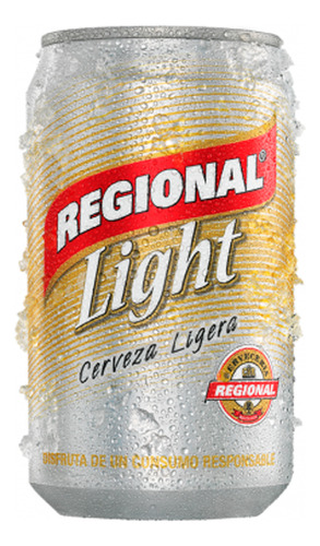 Cerveza Regional Light Lata 355ml Sixpack 6 Unidades