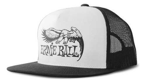Gorra De Camionero Con Logotipo De Águila De Ernie Ball, Neg