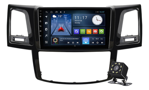 C-j Estéreo Android Para Toyota Hilux 2005-2018 Cámara Gps