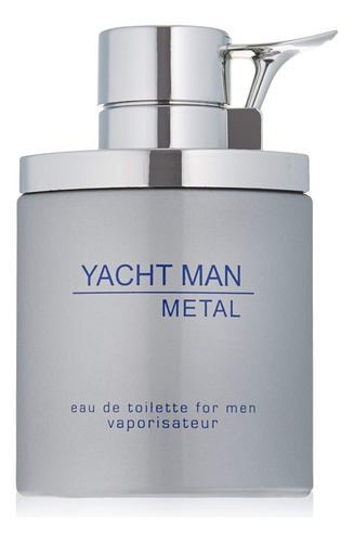 Yate Hombre De Metal Por Myrurgia Edt Spray/fn146977/3.4oz/h