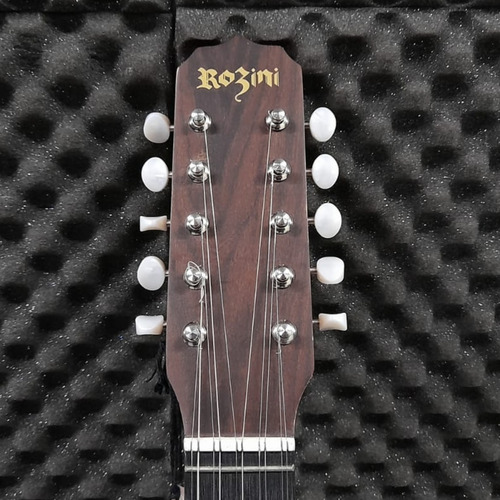Imagem 8 de 9 de Viola Caipira Cinturada Rozini Rv154 Eletroacústica