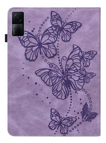 Funda Con Estampado De Mariposas Para Xiaomi Redmi Pad 10.61