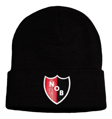 Gorro De Lana Club Atlético Newell's Old Boys Escudo Nob