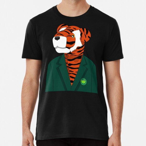 Remera Chaqueta Verde Tiger Woods Algodon Premium