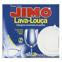 Comprar Lava-Louças em Pastilha para Máquina de Lavar Louças Concentrado Jimo Caixa 25 Unidades