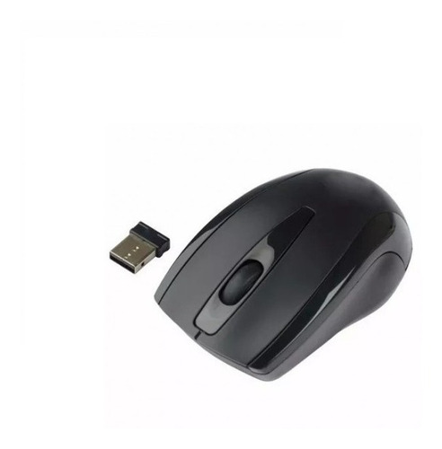 Mouse Óptico Wireless 1.000 Dpi Sem Fio Preto Envio Rapido