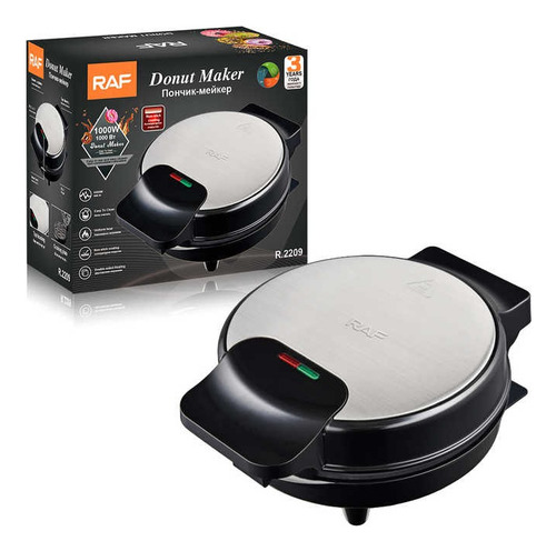 Máquina De Donas Para 7 Negro