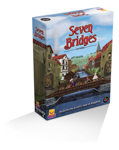 Seven Bridges - Jogo De Rabiscar Da Funbox Editora