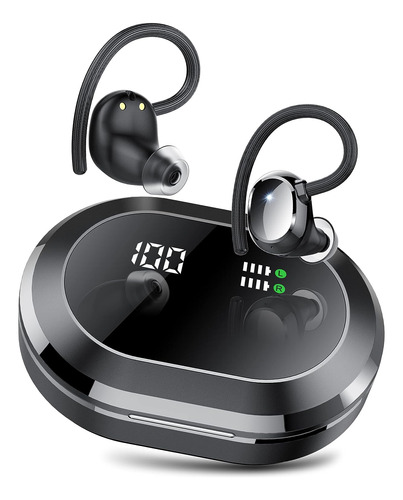 Auriculares Inalambricos Bluetooth Negros Impermeables Ipx7