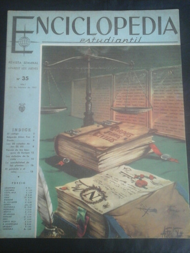 Enciclopedia Estudiantil Codex # 35 (febrero De 1961)