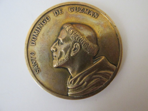 Antigua Medalla Santo Domingo De Guzman Año 1950 Escasa