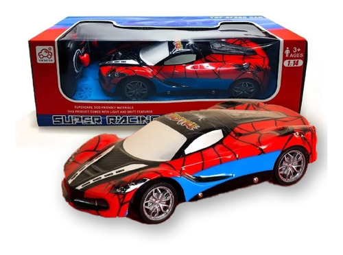Auto Carrera R/c Diseño Araña 1:14 Super Racing Cuota