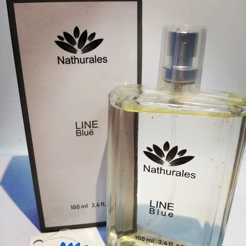 Perfume Nathurales Line Blue 100ml Fragrâncias Deo Colonia