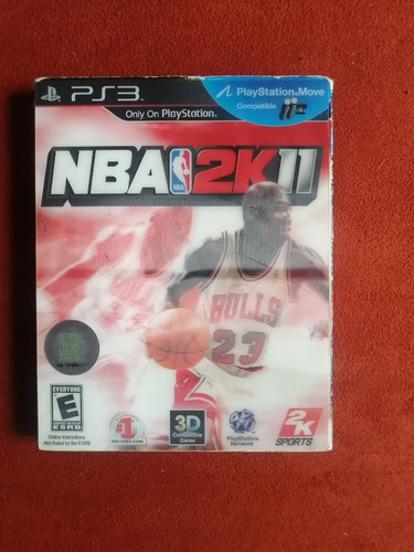 Nba 2k11 Ps3  Caratula Lenticular Jordan 