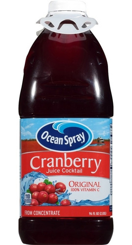 Jugo De Arandanos Cranberry Ocean Spray 2.83 L
