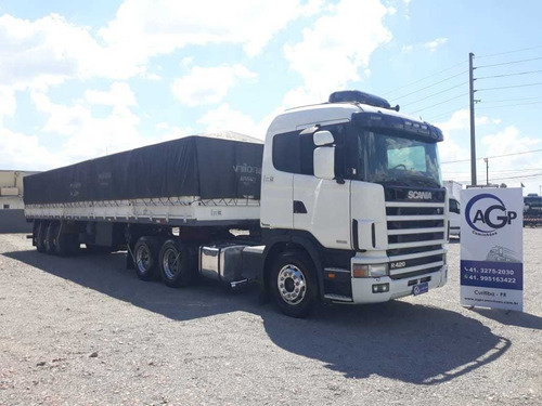 Scania R124 420 6x2 Carreta Graneleira 13.4m