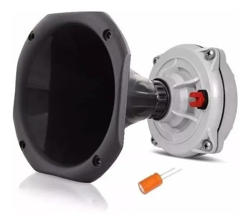 1 Corneta Curta +1 Capacitor + 1 Driver D 250x Musicall 200w