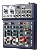 Comprar Mezcladores De Dj Mesa De Sonido Mezclador De Audio De 4 ...