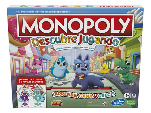 Juego De Mesa Monopoly Descubre Jugando