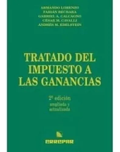 comprar Tratado Del Impuesto A Las Ganancias - Lorenzo - #d comprar Tratado Del Impuesto A Las Ganancias - Lorenzo - #d