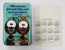 Comprar Kit Com 40 Calendários Smilinguido Ano 2015 Nós Amamos Porque Deus Nos Amou Primeiro 1 João 4:19 Para Usar A Imagem Para Evangelismo Lembrancinhas Outros