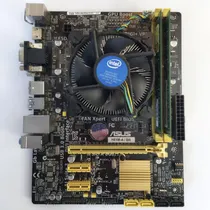 Comprar Placa Mãe Asus H81m-au002Fbr Cpu Intel I3-4170 6gb 500gb Win10