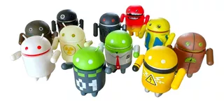 11 Figuras Android Mini Coleccionables | Serie 01