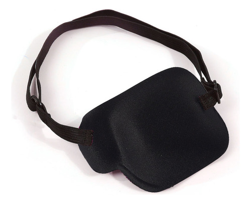 Espuma Para Ojos Con Ranura Ajustable 3d Con Parche Negro, 1