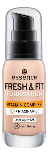 Base de maquillaje Fresh & Fit Essence, 10 colores, tono 30