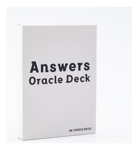 Cards Answers Oracle Deck 36 Cartas Mensajes Palabras Clave