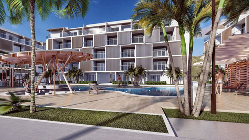 Penthouse En Venta En Punta Cana 3habitaciones, Cerca La Esp